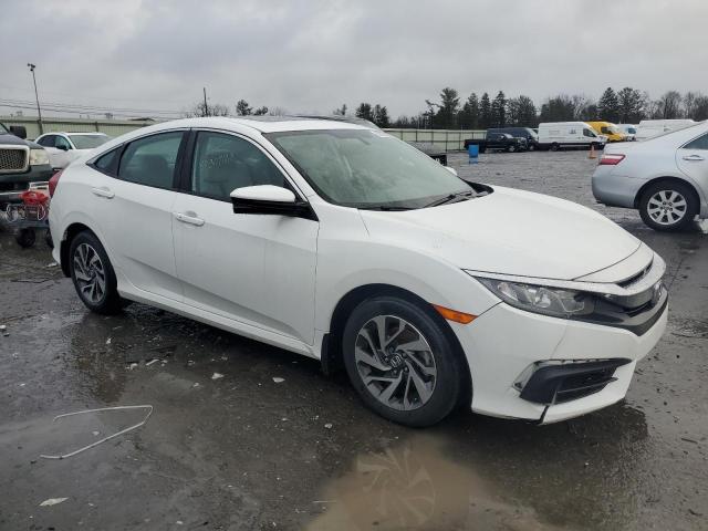 19XFC2F72JE209847 - 2018 HONDA CIVIC EX WHITE photo 4