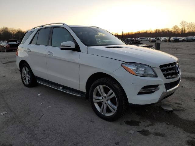 4JGDA5HB8EA286372 - 2014 MERCEDES-BENZ ML 350 4MATIC WHITE photo 4