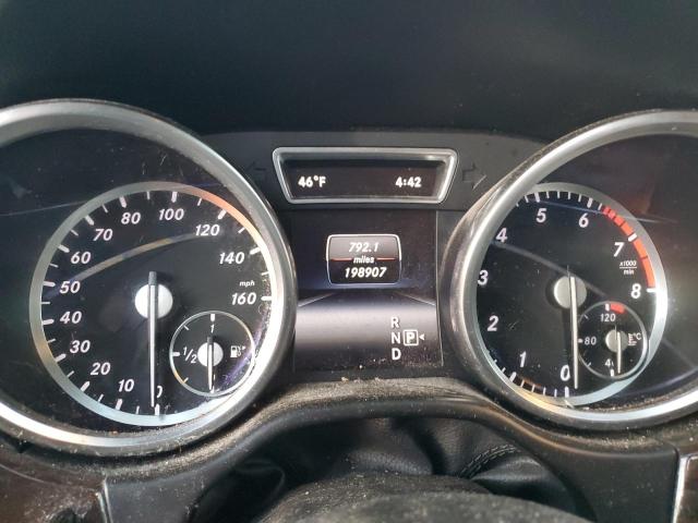 4JGDA5HB8EA286372 - 2014 MERCEDES-BENZ ML 350 4MATIC WHITE photo 9