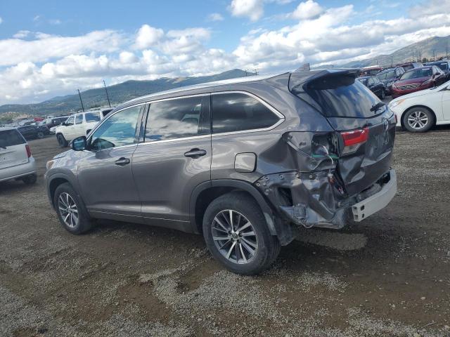 5TDJZRFH0JS882488 - 2018 TOYOTA HIGHLANDER SE GRAY photo 2