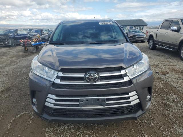5TDJZRFH0JS882488 - 2018 TOYOTA HIGHLANDER SE GRAY photo 5