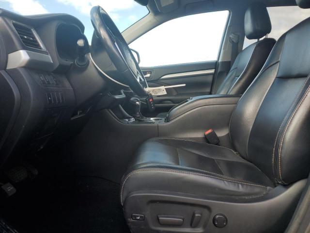 5TDJZRFH0JS882488 - 2018 TOYOTA HIGHLANDER SE GRAY photo 7