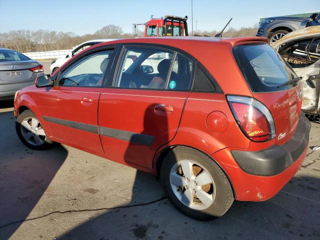 KNADE163X76222950 - 2007 KIA RIO 5 SX RED photo 2