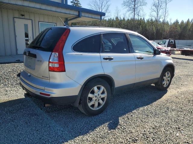 5J6RE4H4XBL000171 - 2011 HONDA CR-V SE SILVER photo 3