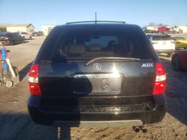 2HNYD18442H502491 - 2002 ACURA MDX BLACK photo 6