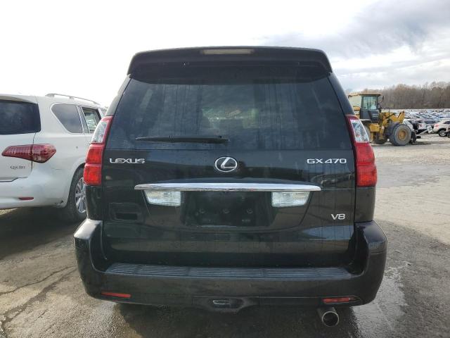 JTJBT20X880161620 - 2008 LEXUS GX 470 BLACK photo 6