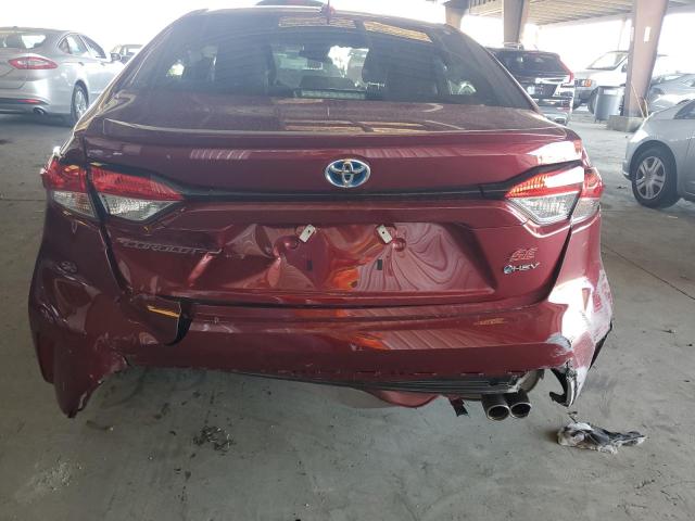 JTDBCMFE3S3086657 - 2025 TOYOTA COROLLA LE 红色 照片 6