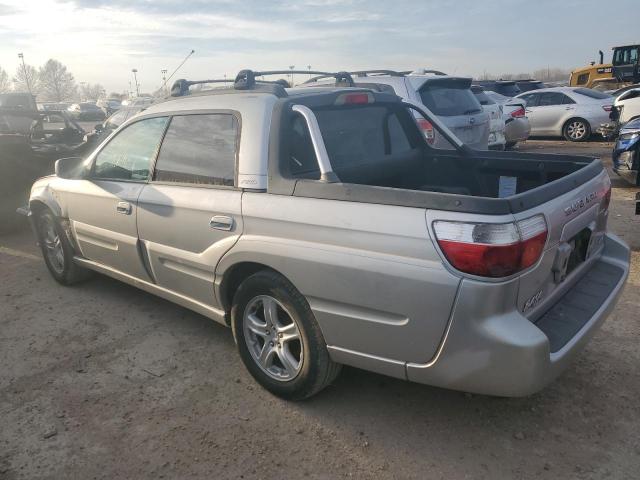 4S4BT61C637108528 - 2003 SUBARU BAJA SILVER photo 2