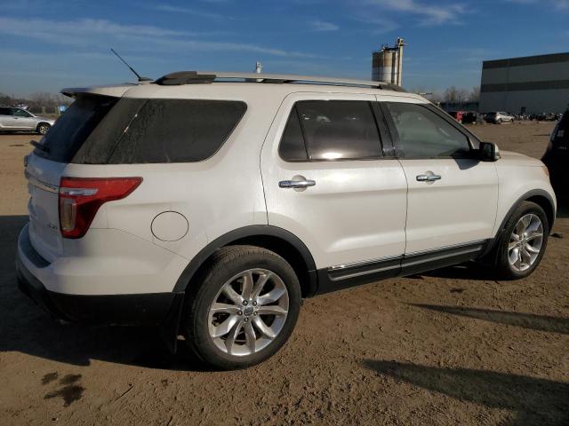 1FMHK8F87BGA49579 - 2011 FORD EXPLORER LIMITED WHITE photo 3