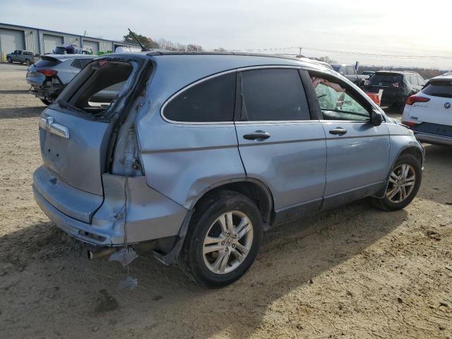 5J6RE3H5XAL037464 - 2010 HONDA CR-V EX BLUE photo 3