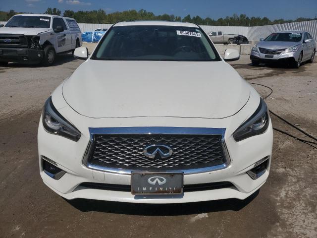 JN1EV7AR1JM430307 - 2018 INFINITI Q50 LUXE WHITE photo 5