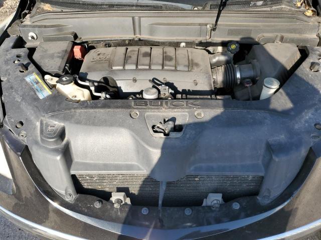 5GALVCED8AJ162208 - 2010 BUICK ENCLAVE CXL BLACK photo 12