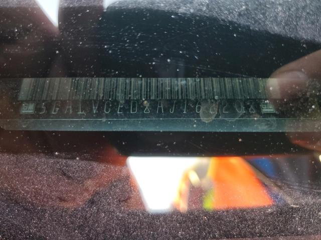 5GALVCED8AJ162208 - 2010 BUICK ENCLAVE CXL BLACK photo 13