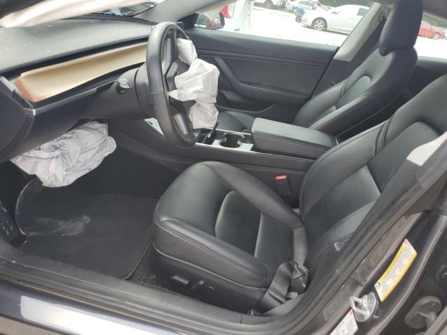 5YJ3E1EA5JF153496 - 2018 TESLA MODEL 3 Сұр фото 7