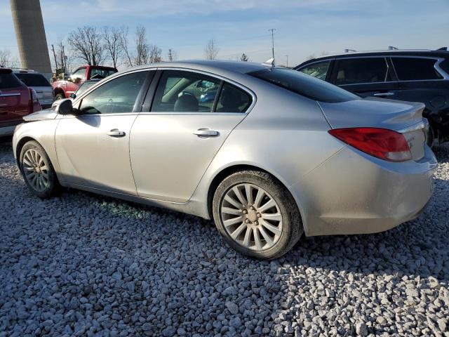 2G4GR5EK7C9127877 - 2012 BUICK REGAL SILVER photo 2