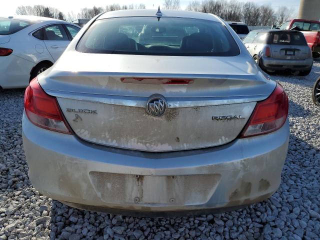 2G4GR5EK7C9127877 - 2012 BUICK REGAL SILVER photo 6