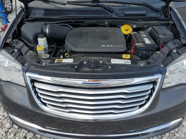 2C4RC1CGXGR283682 - 2016 CHRYSLER TOWN & COU TOURING L BLACK photo 12