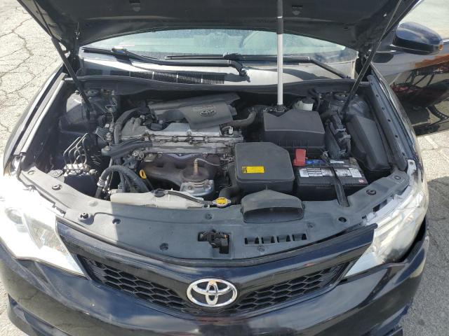 4T1BF1FK8CU138321 - 2012 TOYOTA CAMRY BASE BLACK photo 11