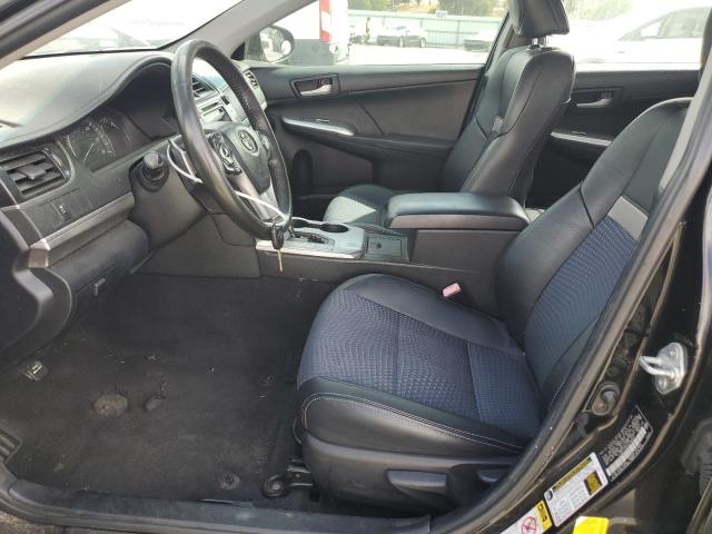 4T1BF1FK8CU138321 - 2012 TOYOTA CAMRY BASE BLACK photo 7