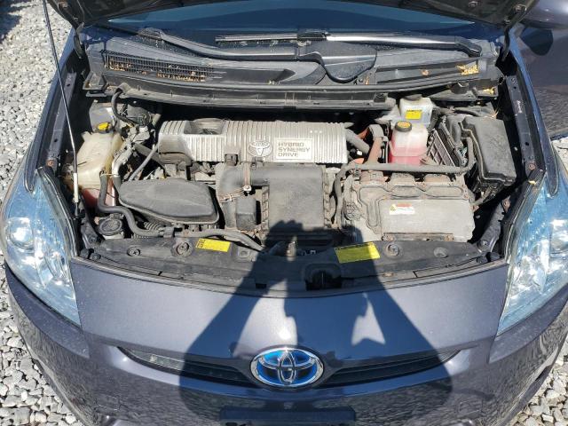 JTDKN3DU1A0045989 - 2010 TOYOTA PRIUS ნაცრისფერი ფოტო 11