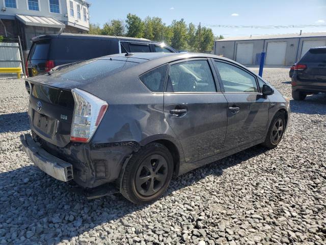 JTDKN3DU1A0045989 - 2010 TOYOTA PRIUS ნაცრისფერი ფოტო 3