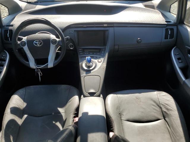 JTDKN3DU1A0045989 - 2010 TOYOTA PRIUS ნაცრისფერი ფოტო 8