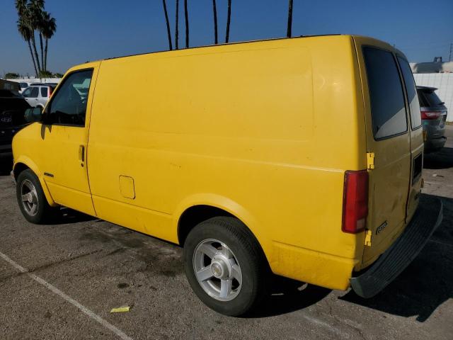 1GCDM19X52B111887 - 2002 CHEVROLET ASTRO YELLOW photo 2