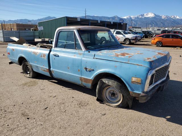 CE141Z604592 - 1971 CHEVROLET C-10 BLUE photo 4