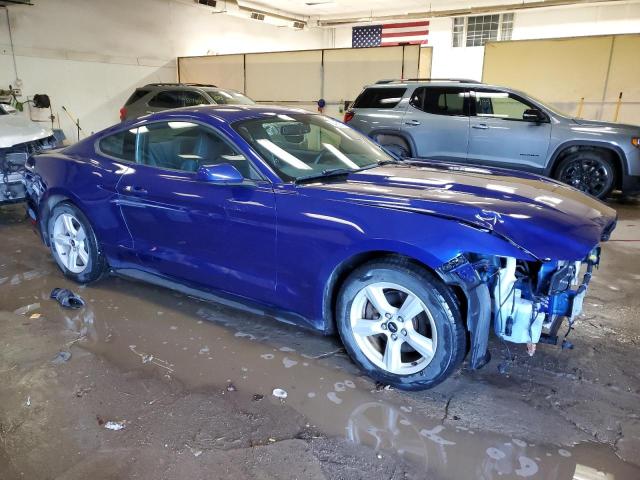 1FA6P8AM6G5272478 - 2016 FORD MUSTANG BLUE photo 4