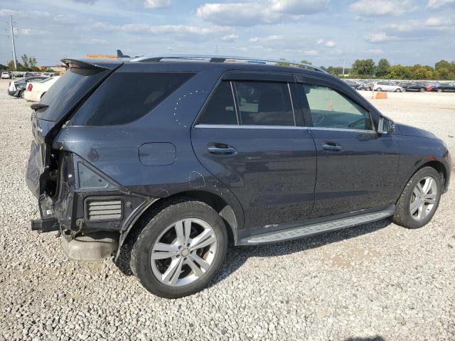 4JGDA5HB6FA615359 - 2015 MERCEDES-BENZ ML 350 4MATIC BLUE photo 3