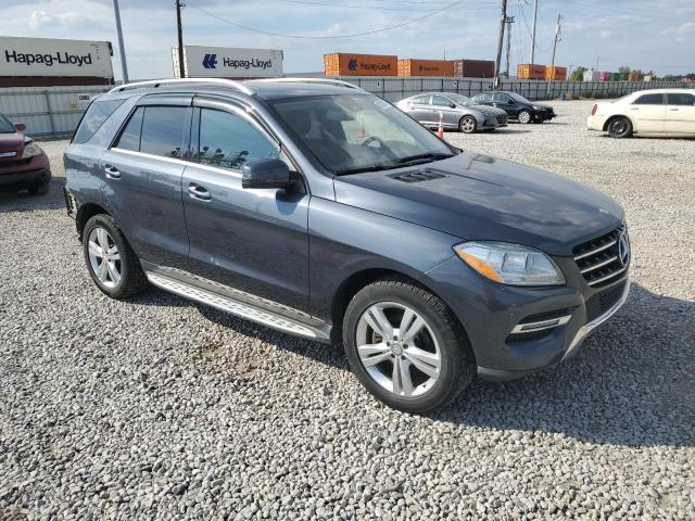 4JGDA5HB6FA615359 - 2015 MERCEDES-BENZ ML 350 4MATIC BLUE photo 4