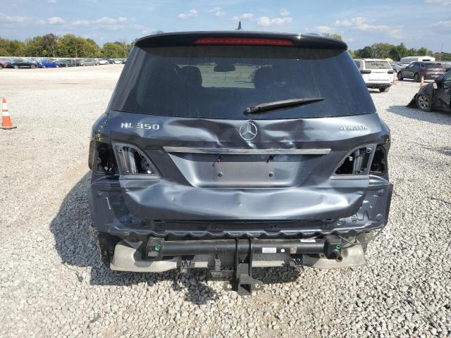 4JGDA5HB6FA615359 - 2015 MERCEDES-BENZ ML 350 4MATIC BLUE photo 6