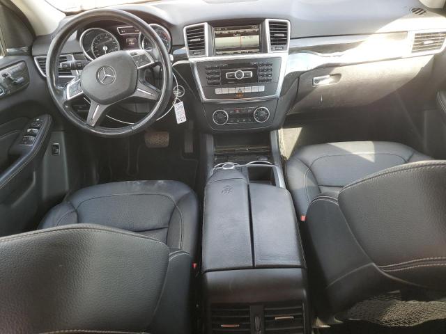 4JGDA5HB6FA615359 - 2015 MERCEDES-BENZ ML 350 4MATIC BLUE photo 8