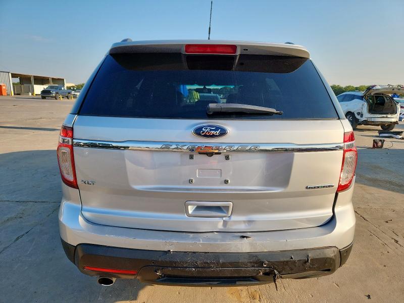 1FM5K7D80DGC33930 - 2013 FORD EXPLORER XLT SILVER photo 6