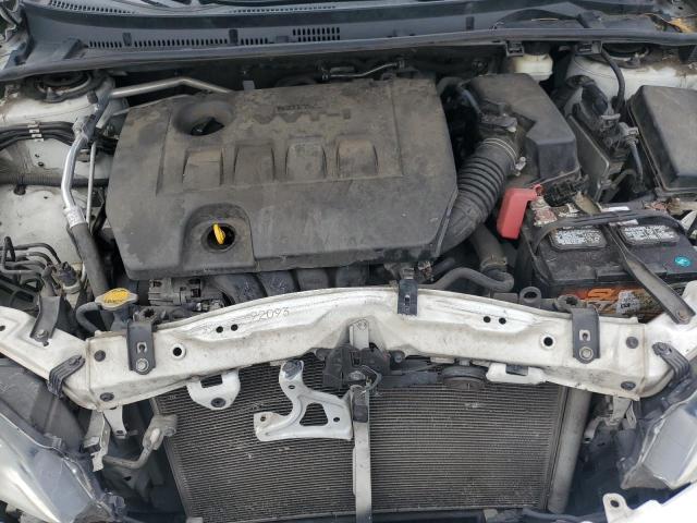 2T1BURHE2FC311445 - 2015 TOYOTA COROLLA L WHITE photo 11