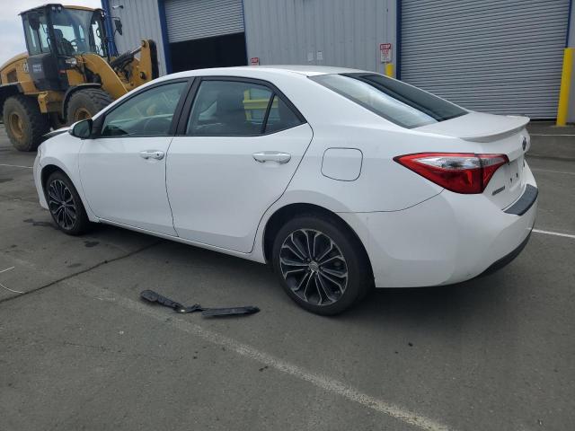 2T1BURHE2FC311445 - 2015 TOYOTA COROLLA L WHITE photo 2