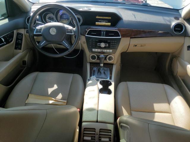 WDDGF8BB1CA719711 - 2012 MERCEDES-BENZ C 300 4MATIC WHITE photo 8