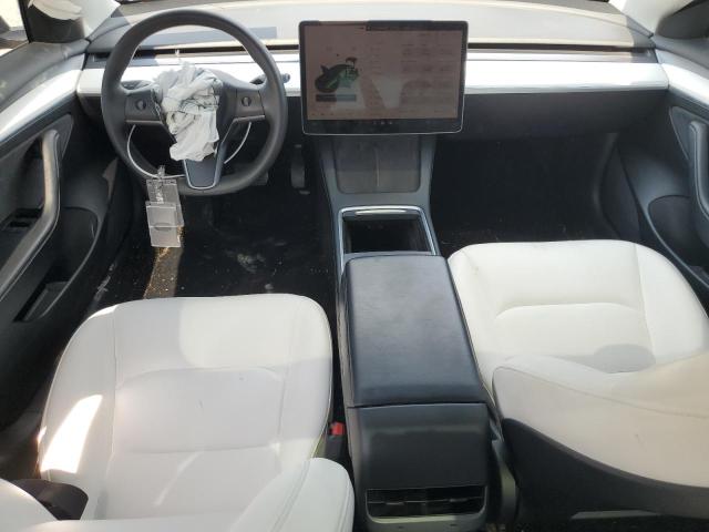 5YJ3E1EB4NF261638 - 2022 TESLA MODEL 3 رمادي صورة 8