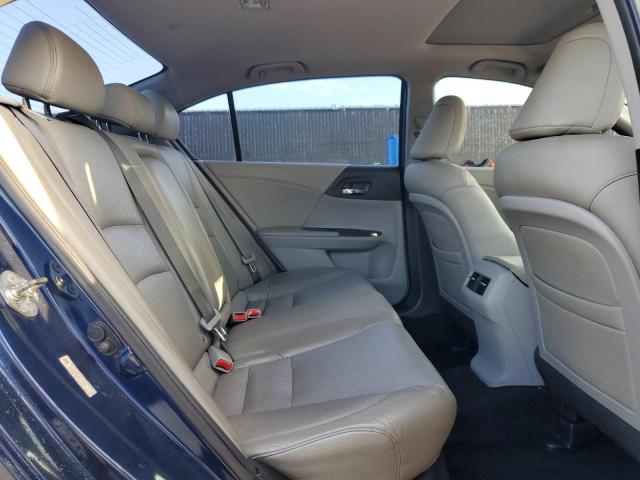 1HGCR2F8XEA191991 - 2014 HONDA ACCORD EXL BLUE photo 10