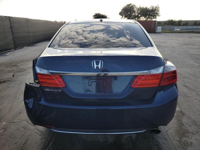 1HGCR2F8XEA191991 - 2014 HONDA ACCORD EXL BLUE photo 6