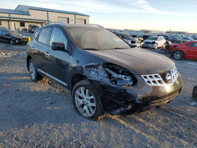 JN8AS5MV6CW402869 - 2012 NISSAN ROGUE S BLACK photo 4