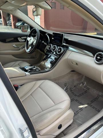 55SWF4KB4FU027077 - 2015 MERCEDES-BENZ C 300 4MATIC WHITE photo 5