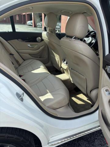 55SWF4KB4FU027077 - 2015 MERCEDES-BENZ C 300 4MATIC WHITE photo 6