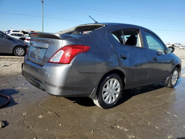 3N1CN7AP9JL864247 - 2018 NISSAN VERSA S GRAY photo 3