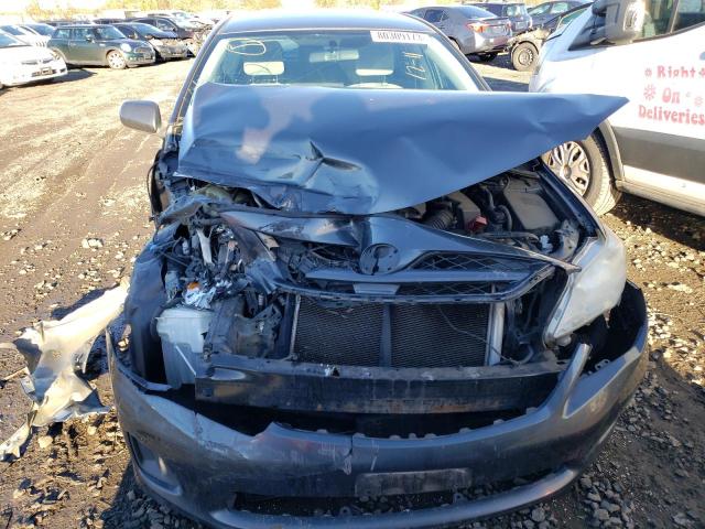 2T1BU4EE7BC747953 - 2011 TOYOTA COROLLA BASE GRAY photo 5