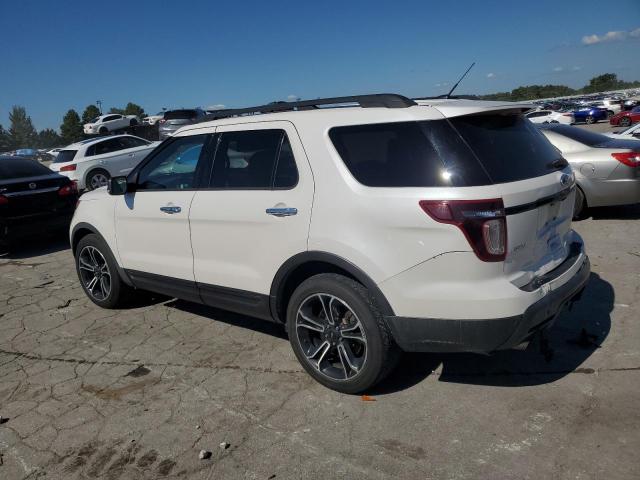 1FM5K8GT5EGA78525 - 2014 FORD EXPLORER SPORT თეთრი ფოტო 2