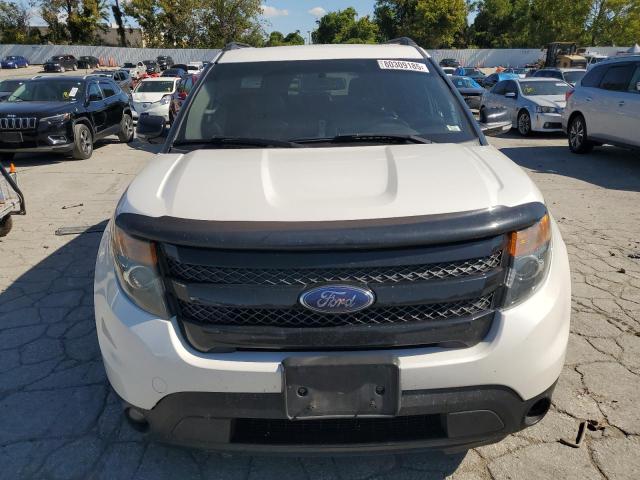 1FM5K8GT5EGA78525 - 2014 FORD EXPLORER SPORT თეთრი ფოტო 5