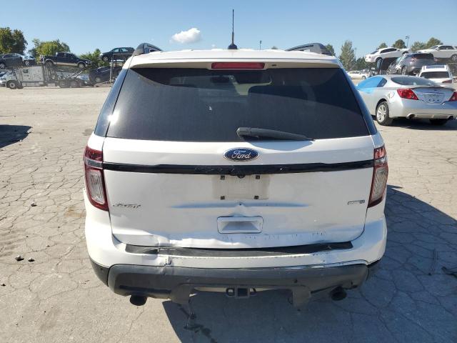 1FM5K8GT5EGA78525 - 2014 FORD EXPLORER SPORT თეთრი ფოტო 6