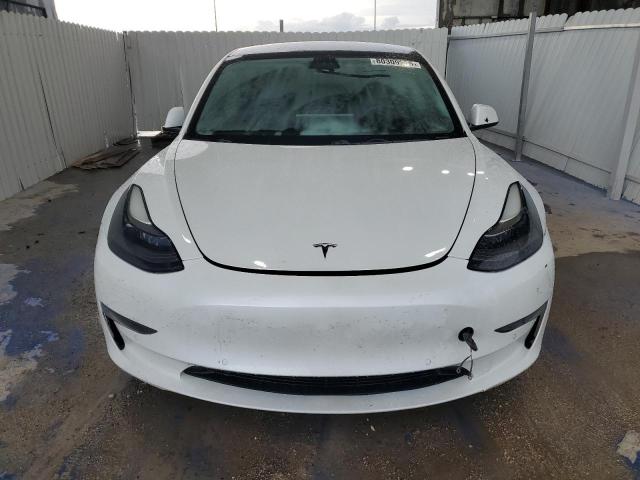 5YJ3E1EAXMF045556 - 2021 TESLA MODEL 3 WHITE photo 5
