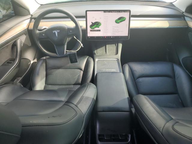 5YJ3E1EAXMF045556 - 2021 TESLA MODEL 3 WHITE photo 8